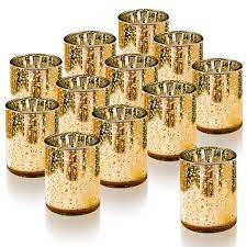 Volens gold votive candle holders bulk mercury gl tealight holder set. Homemory Set Of 12 Votive Candle Holders Bulk Gold Tealight Candle Holder Mercury Glass Candle Holder For Restaurant Wedding Parties Easter Decoration And Home Decor Buy Online In Zambia At Zambia Desertcart Com Productid