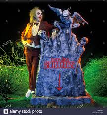 He also comments on the fact that he finds them nice but bland and should be glad he was there to guide them. Michael Keaton As Beetlejuice Film Title Beetlejuice Stockfotos Und Bilder Kaufen Alamy