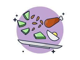 Download Food Flying In Plate Vector Illustration Graphic By Bayu Febrianto Creative Fabrica SVG Cut Files