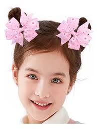 Girls Daisy Impresso Grostagrain Cabelo De Cabineiro De Cabi