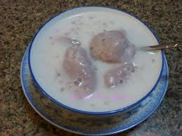 ch3rri blossoms 2 in 1 taro tapioca sweet soup che khoai mon khoai mi sweet soup food drinks dessert asian desserts