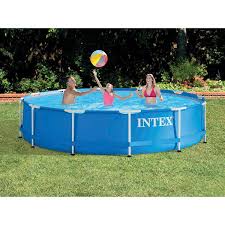 Piscine Tubulaire Metal Frame Ronde 4 57 X 0 84 M Taille Taille Unique Piscine Tubulaire Piscine Et Intex Piscine Tubulaire