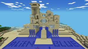 My second minecraft pe video. Cool Sandstone Builds Minecraft Sand Castle Sand Castle Minecraft Designs