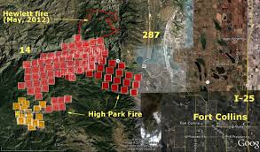 See the world from a new point of view with voyager, a collection of guided tours from bbc earth, nasa, national geographic, and more. Map Of High Park Fire Fort Collins Colorado