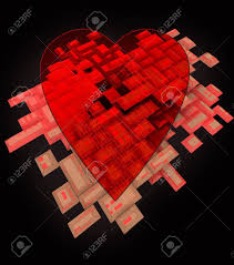Büyük started his career with local club artvin hopaspor. Abstract Flying Structure With Big Red Centered Heart Wallpaper Stock Photo Picture And Royalty Free Image Image 15219399