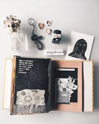 Grimoire Love Art Journal Scrapbook Journal Bullet Journal Art