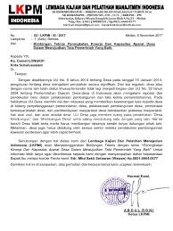 Dengan memohon limpahan hidayah dan anugerah dari allah. Contoh Surat Bimtek Desa 2017
