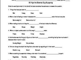 Pin On Bill Nye The Science Guy Video Follow A Long Sheets