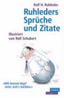 Ruhleders Spruche Und Zitate Google Books