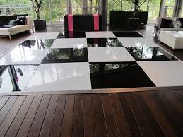 Rk Indoor Home Black And White Dance Floor Dance Floor Flooring Led Dance