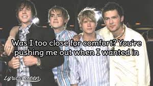 Mcfly Too Close For Comfort Lyrics Hd Youtube