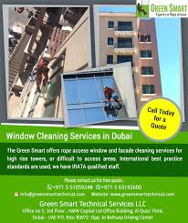 Window Cleaning Services In Dubai Green Smart Window Cleaning Services Window Cleaner Commercial Window Cleaning