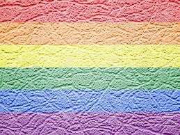 Winter olympics american flag pride usa travel winter olympic games viajes american fl. Rainbow Lgbtq Or Gay Pride Flag On Wallpaper Texture Abstract Stock Photo Picture And Royalty Free Image Image 156388595