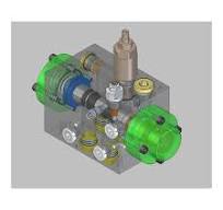4/2 Wegeventilblock NG 16 - TL - Schieberventil - hydraulisch gesteuert -  Container - Press - Ventil - AK Regeltechnik GmbH