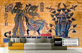 اثاث مودرن اكسبت فرنتشر ورق حائط فرعوني ورق حائط ثلاثي الابعاد فرعوني Wallpaper Prints Ancient Egyptian