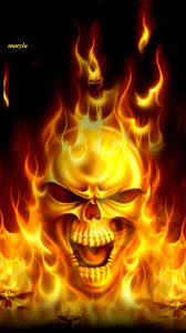 Share a gif and browse these related gif searches. All Fired Up Skull Arte Com Caveira Imagens Goticas Foto De Palhaco