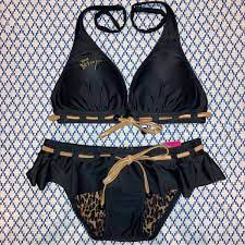 送料無料】波瑠着用モデル ビキニ 水着 フリル ローライズ ベッツィ ジョンソン （BETSEY JOHNSON）の落札情報詳細 -  ヤフオク落札価格検索 オークフリー