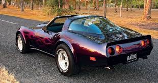 This 1980 Chevrolet Corvette Is A Custom C3 With A Highly Customized And Flame Painted Body Unique Interior Custom Audi Corvette Chevrolet Corvette Chevrolet