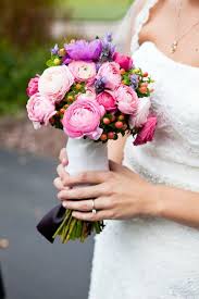 This handmade bouquet is made. Ranunculus Flowers