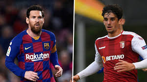 Trincão, 21, from portugal fc barcelona, since 2020 right winger market value: Trincao Compared To Messi And Tipped To Be More Than Ready To Star For Barcelona By Braga Team Mate Ruiz Goal Com