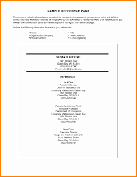 How To Make A References Page For A Resume For 2021 Printable And Downloadable Cust