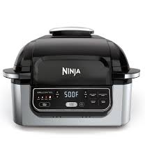 The grill will tell you when to add the steak. Ninja Foodi 5 In 1 Indoor Grill With 4 Quart Air Fryer Dillard S