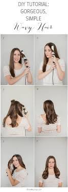 Diy Tutorial Gorgeously Simple Wavy Hair Medium Length Hair Styles Medium Length Hair With Layers Diy Hairstyles