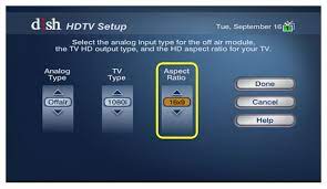 Set Display Preferences On A Dish Vip Receiver Mydish