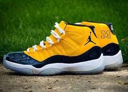 Air Jordan Xi 11 Big Ten Custom Collection Sneakerfiles Air Jordans Nike Shoes Women Jordans
