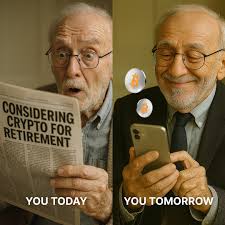 Your future self will thank you 🤝 Whether you're exploring crypto for the  first time as part of your retirement plan or steadily building