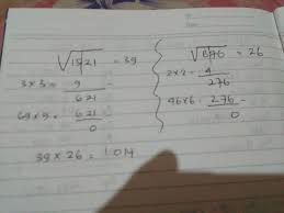 Maybe you would like to learn more about one of these? Hasil Dari Akar Pangkat 2 Dari 1521 Kali Akar Pangkat 2 Dari 676 Brainly Co Id