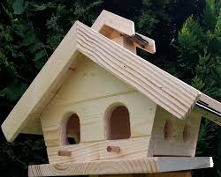 Details Zu Vogelhaus Putzklappe Vogelfutterhaus Vogelhauser Massives Holz Vogelhauschen Kps Originalnye Derevyannye Izdeliya Kormushka Dlya Ptic Skvorechnik