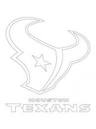 30 Stencils For Art Ideas Nfl Logo Coloring Pages Football Logo