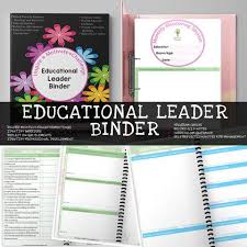 Educational Leader Binder Education Learning Stories Parent Resources