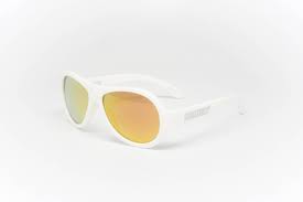 Babiators Kids Aviator Polarised Sunglasses Wicked White