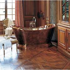 Die badewanne ist gefertigt aus kupfer. Kupferbadewanne Badewanne Aus Kupfer Freistehend Bad Interieur Badaccessoires