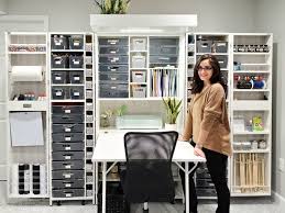 Short on cash to decorate your craft room? Dreambox Storage Craft Room Makeover Decorating Organizating Tips