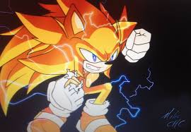 Super Sonic Phase 3 Ssxu By Miles Chc Sonic Sonic Art Super Shadow