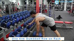 Check spelling or type a new query. One Arm Dumbbell Row On Rack Youtube