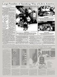 A Vanishing Way of Life: The Large American Family