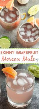 Skinny Grapefruit Moscow Mule Recipe Healthy Drinks Drinks Alcohol Recipes Mule Recipe