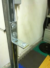 Bar Bracket For Unistrut Squat And Bench Rack Garage Door Strut Garage Design Garage Door Torsion Spring