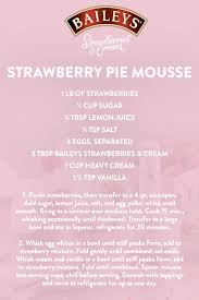 Strawberries Cream Pie Mousse Strawberries And Cream Desserts Strawberry Pie