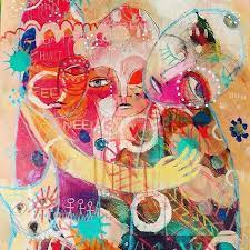 Need 50cm X 73 Cm On Canvas Available 450 Contemporaryart Contemporaryartist Ancientfaces Emotion Saatc Painting Art Acrylic Painting Canvas