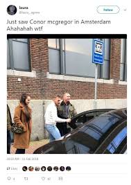 2,525 likes · 133 talking about this · 3,181 were here. Conor Mcgregor Snapped In Amsterdam Cannabis Cafe As Worker Holds Huge Box Of Weed In Front Of The Ufc Star