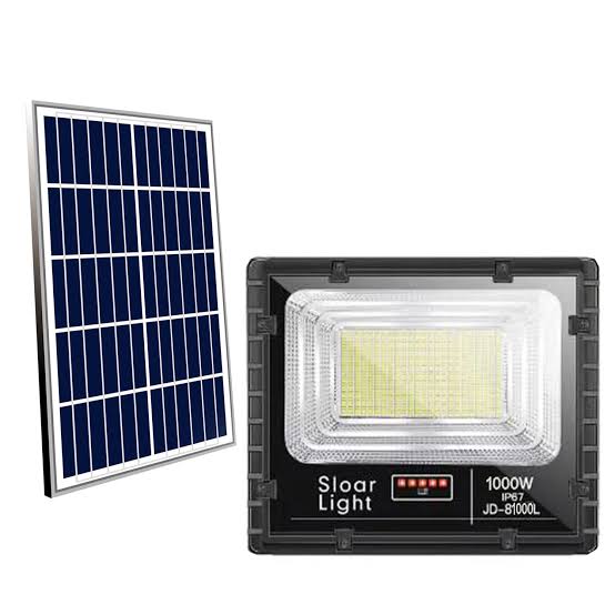 Jd solar floodlight 1000watts (ORIGINAL) Price in Kenya - Liteman  Electricals & Solar & Solar