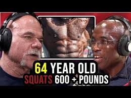 64 Year Old Squats Over 600 Pounds