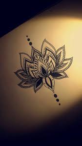 Black And White Lotus Flower Tattoo Flower Black And White Lotus Flower Tattoo Design Lotus Tattoo Design Tattoos