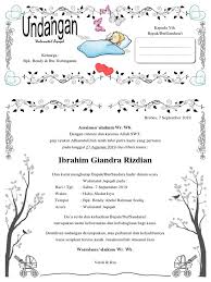 Download template undangan walimatul tasmiyah dan aqiqah. Undangan Walimatul Aqiqah