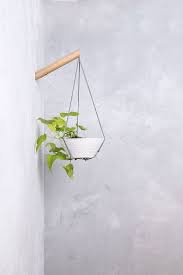 Plant Hanger Wood Hanging Planter Modern Macrame Plant Etsy Wall Plant Holder Wall Plant Hanger Plant Hanger